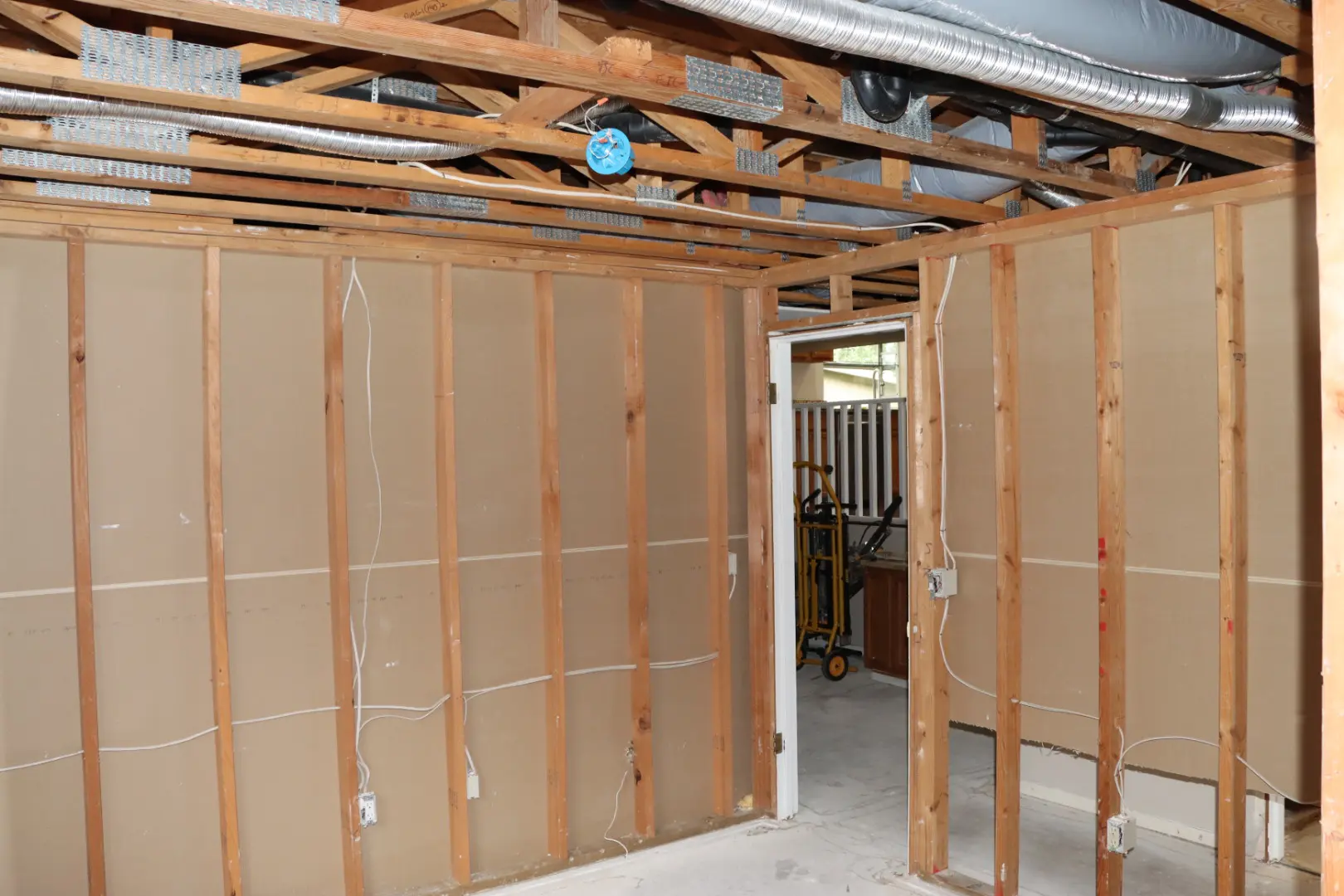 Before Room Addition Before Room Addition